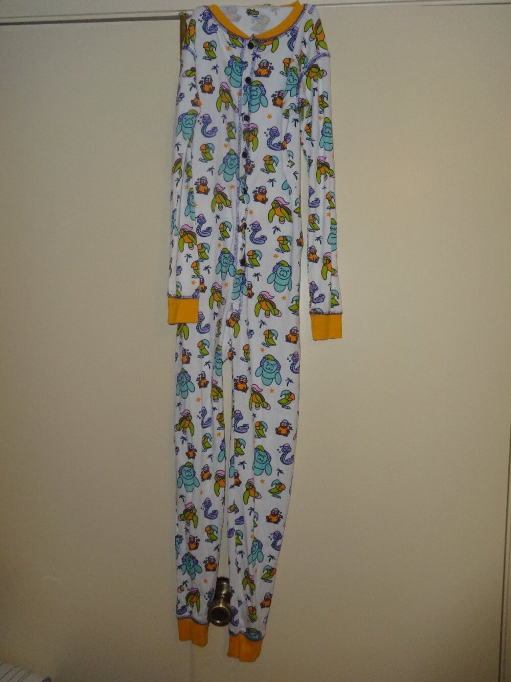 PAKO & FRIENDS UNISEX CHILD ONESIE / UNION SUIT SIZE 10